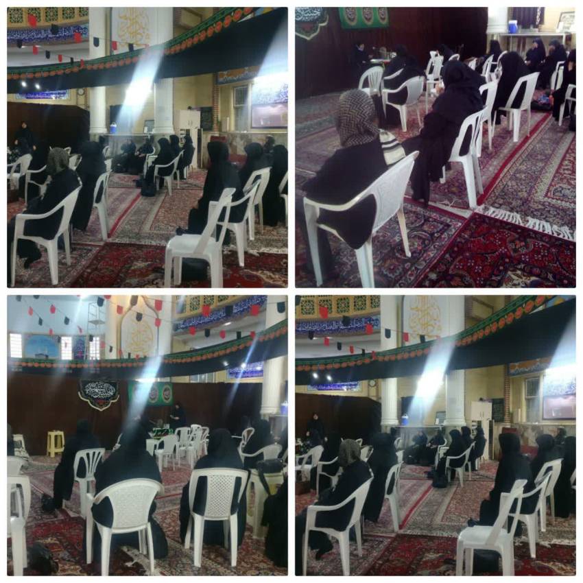 برگزاری نشست یا موضوع عفاف و حجاب 